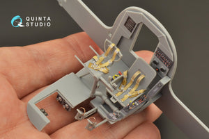 Quinta Studio QD48266 He 111H-3/H-6 3D-Printed &amp;amp; coloured Interior on decal paper ( ICM ) 1/48 – zdjęcie 8