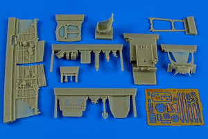 Aires 4629 Lavochkin La-5F/FN cockpit set 1/48 Zvezda