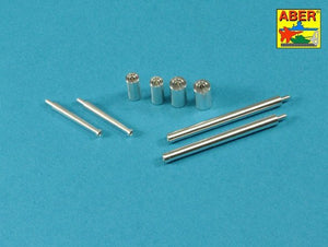 Armement Aber 35L-210 pour KV-7 soviétique : 2 canons de 76 mm ; 2 canons de 45 mm (échelle 1/35)