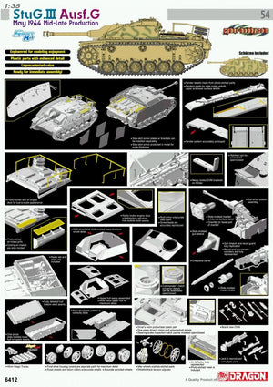 Cyber Hobby 6412 StuG.III Ausf.G May 1944 Mid-Late Production 1/35 – image 2