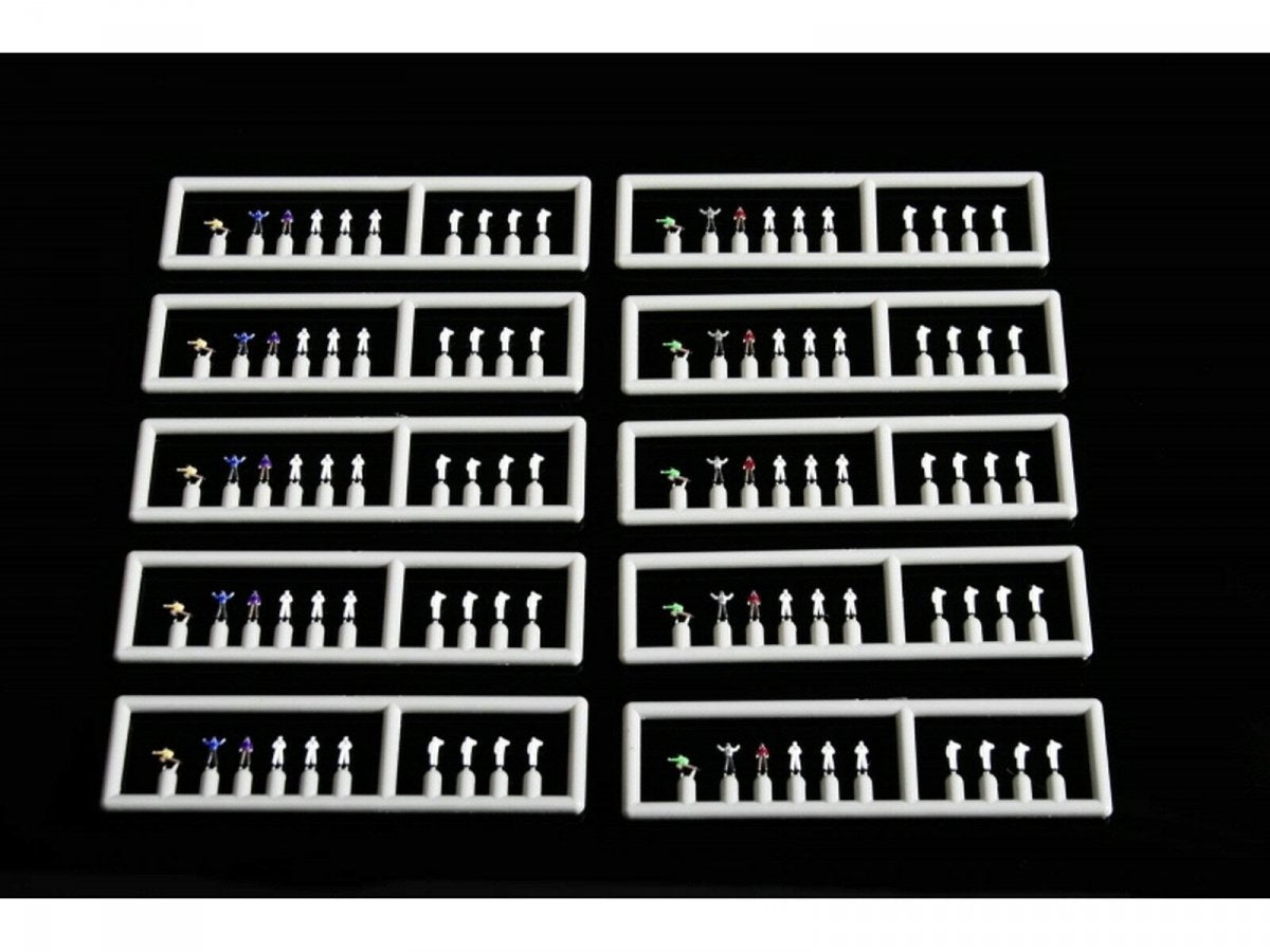 KA Models KP-03502A USS Deck Crew Set (Un-painted Version) 1/350 – imagen 3