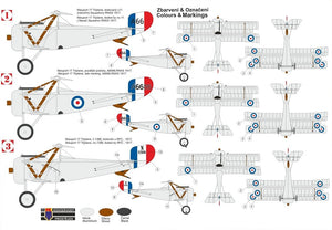 Kovozavody Prostejov KPM0255 Nieuport Triplane „RFC/RNAS“ 1/72 – zdjęcie 2