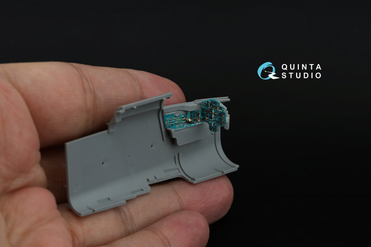 Quinta Studio QD72208 MiG-25RB/MiG-25RBT 3D-Printed &amp; coloured Interior on decal paper (ICM) 1/72
