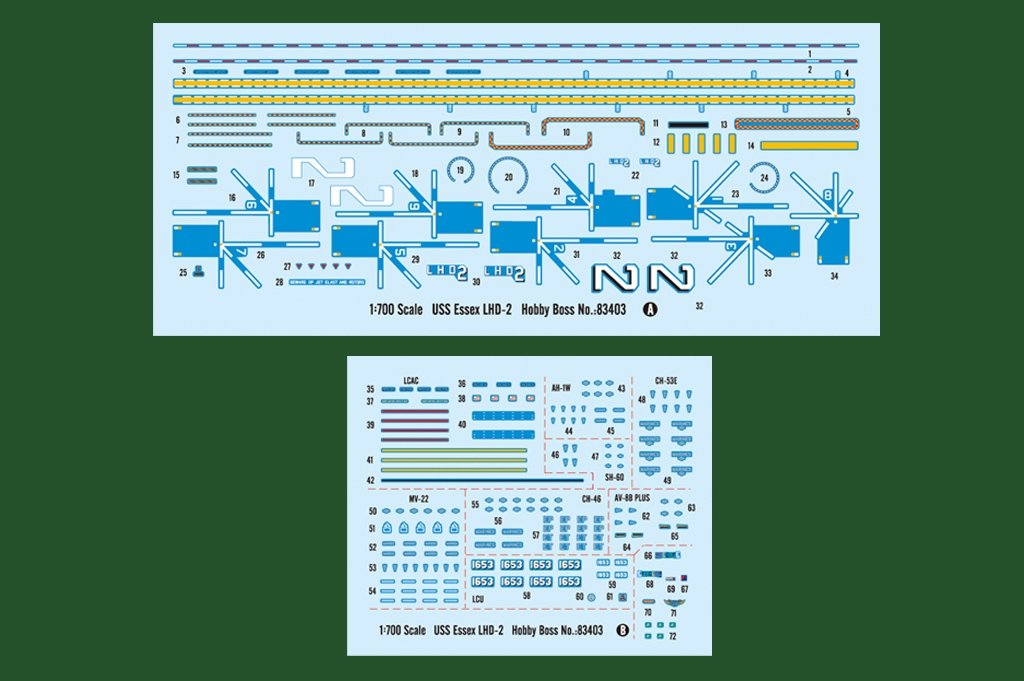Hobby Boss 83403 USS Essex LHD-2 1/700 – zdjęcie 4