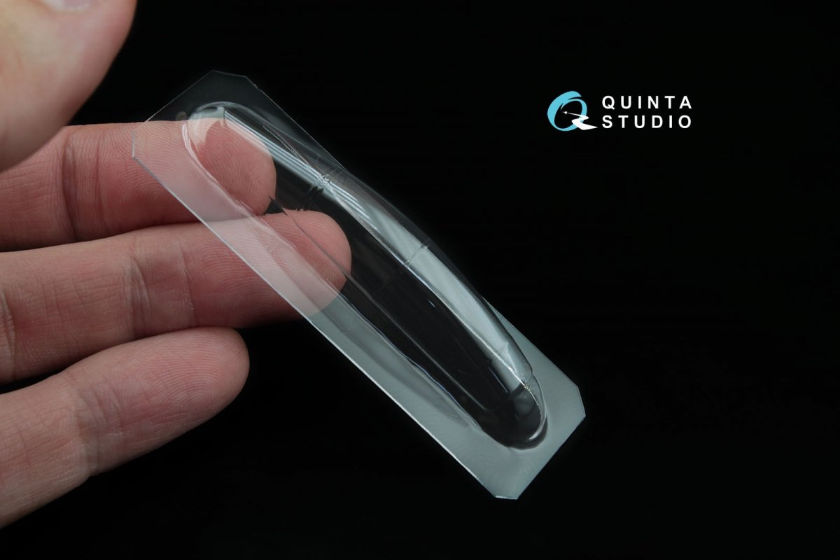 Quinta Studio QC72012 Su-27UB/Su-30 vacuformed clear canopy(for Zvezda kit) 1/72 – image 2