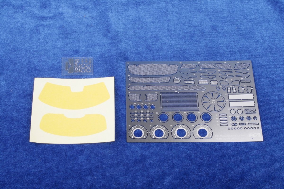 KA Models KE-24053 Mercedes SLS DETAIL-UP ETCHED PART 1/24 – zdjęcie 2