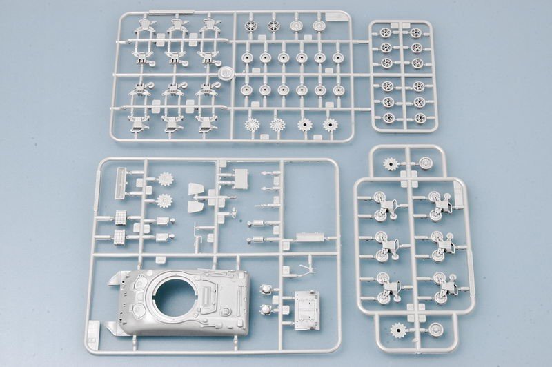 Trumpeter 07222 M4A1(76)W TANK 1/72 – zdjęcie 11