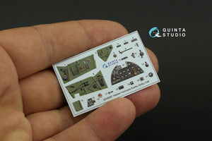 Quinta Studio QD48287 Hawker Hurricane family 3D-Printed &amp;amp; colored Interior on decal paper (Airfix) 1/48 – image 5