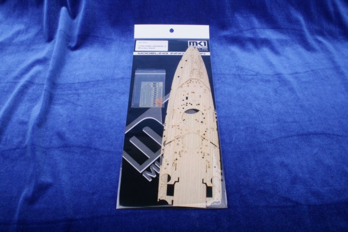 MK1 Design MD-35018 King George V Wooden Deck 1/350 – image 2