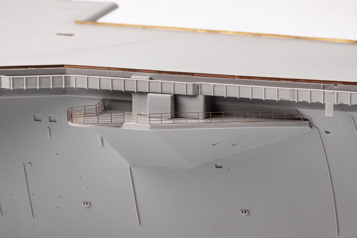 Eduard 53283 USS Constellation CV-64 part 3 - railings &amp;amp; safety nets TRUMPETER 1/350 – image 3