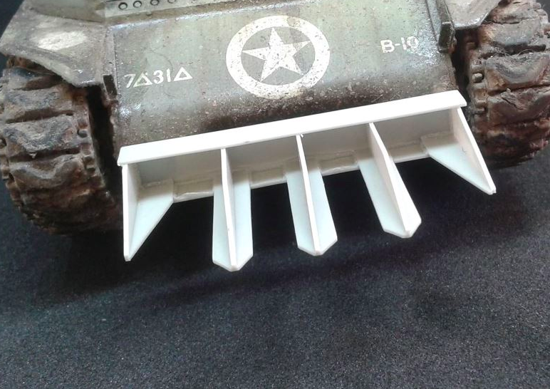 Panzer Art RE35-576 T1 “Rhino device” for US tanks pattern 2 1/35 – image 2