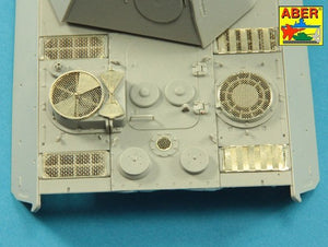 Aber 35G35 Grilles for Panther, Ausf.G; Jagdpanther, Ausf.G2 - Late Models for Takom 1/35 – image 9