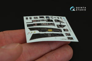 Quinta Studio QD32010 Mirage 2000-5 3D-Printed &amp;amp; coloured Interior on decal paper (for Kitty Hawk kit) 1/32 – zdjęcie 7