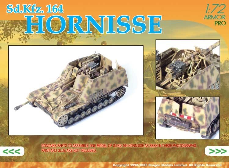 Dragon 7234 Sd.Kfz.164 Hornisse 1/72