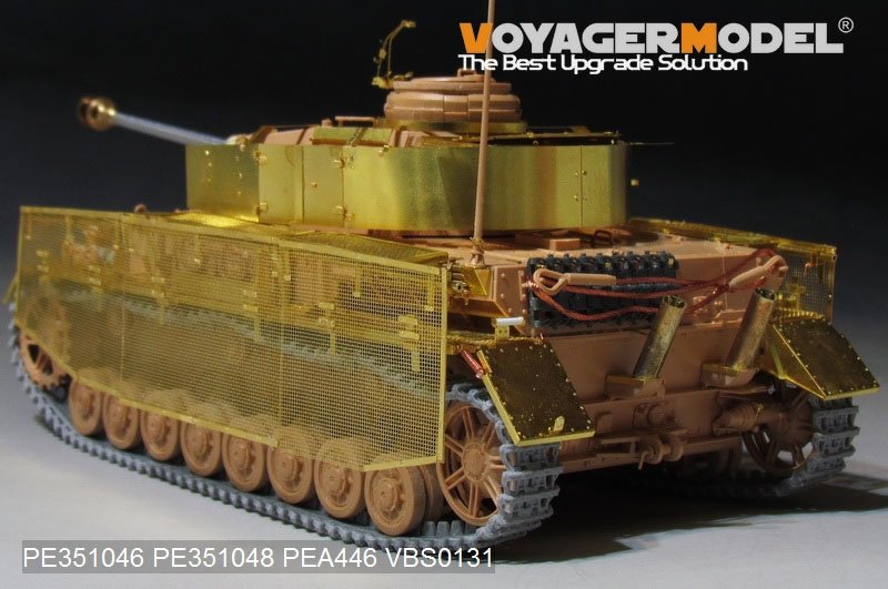 Voyager Model PEA446 WWII German Pz.Kpfw.IV Ausf.J &amp;quot;Thoma shields&amp;quot; wire mesh schürzen (Last Production) (For RFM 5033) 1/35 – zdjęcie 3