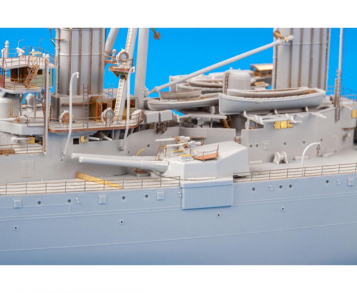Eduard 53258 HMS Dreadnought 1915 1/350 TRUMPETER – zdjęcie 18