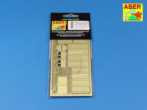 Aber 35A125 Błotniki i osłony rur wydechowych do Tiger I (wczesna wersja) – zdjęcie 2