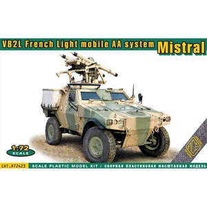 ACE 72423 VB2L Mistral AA Missile Carrier (Long Chassis) 1/72