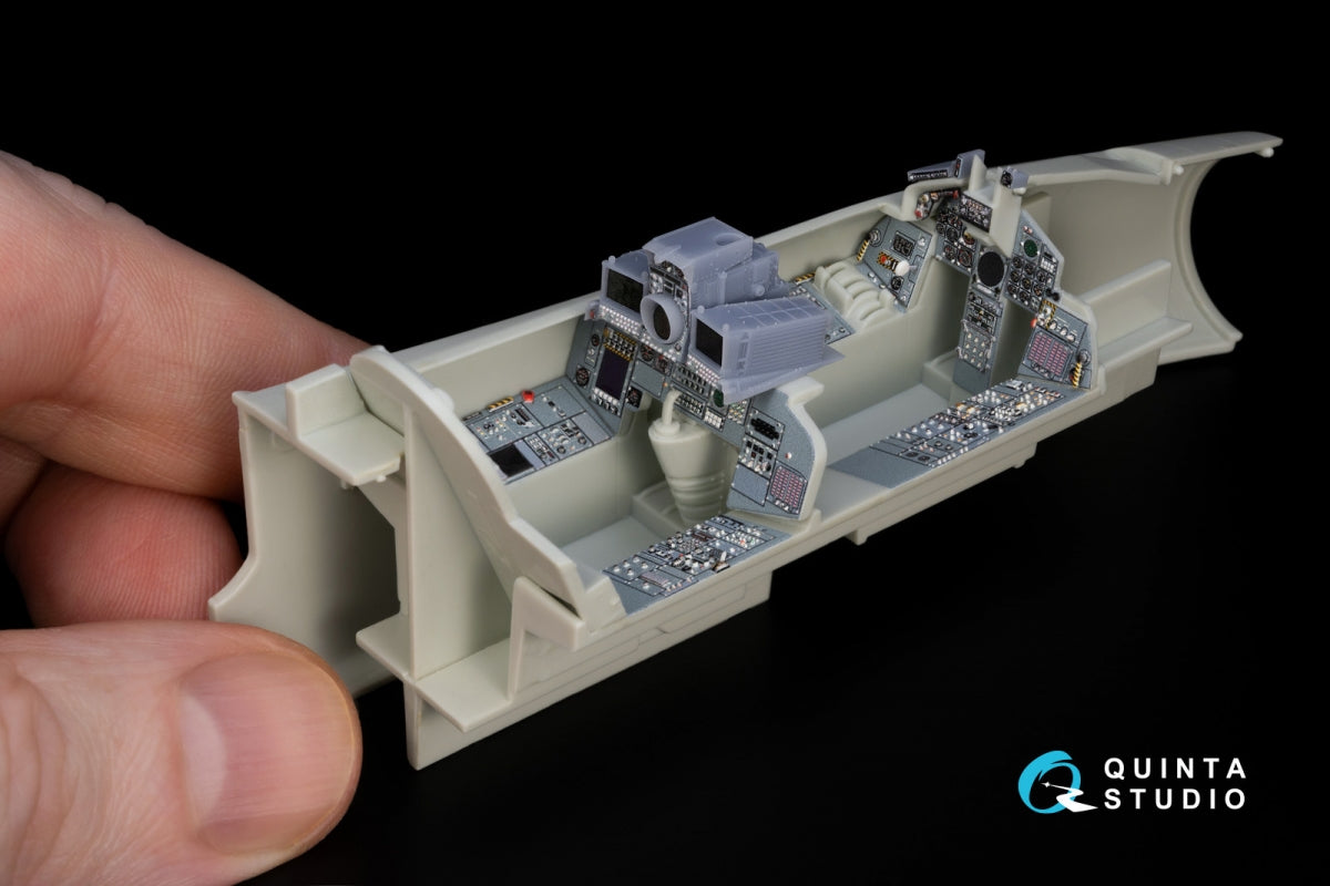 Quinta Studio QDS+48262 Tornado IDS Italian 3D-Printed coloured Interior on decal paper (Revell) (small version) (with 3D-printed resin parts) 1/48 – imagen 13