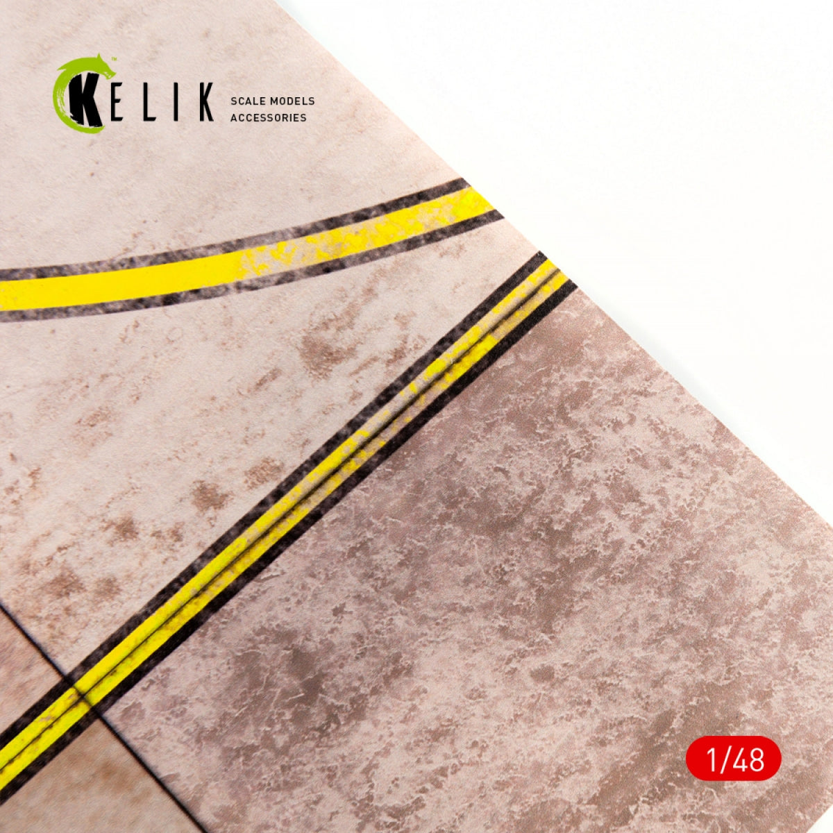 KELIK KS48001 RPK RUNWAY BASE - ACRYLIC 3 MM (280 X 180 MM) 1/48 – zdjęcie 3
