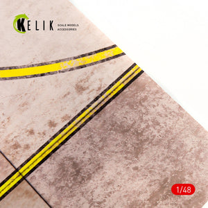 KELIK KS48001 RPK RUNWAY BASE - ACRYLIC 3 MM (280 X 180 MM) 1/48 – zdjęcie 3