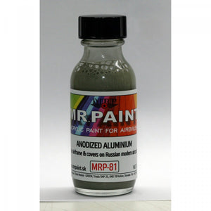 MR. Paint MRP-081 ANODIZED ALUMINIUM Metallic Russian aircraft 30ml – zdjęcie 2