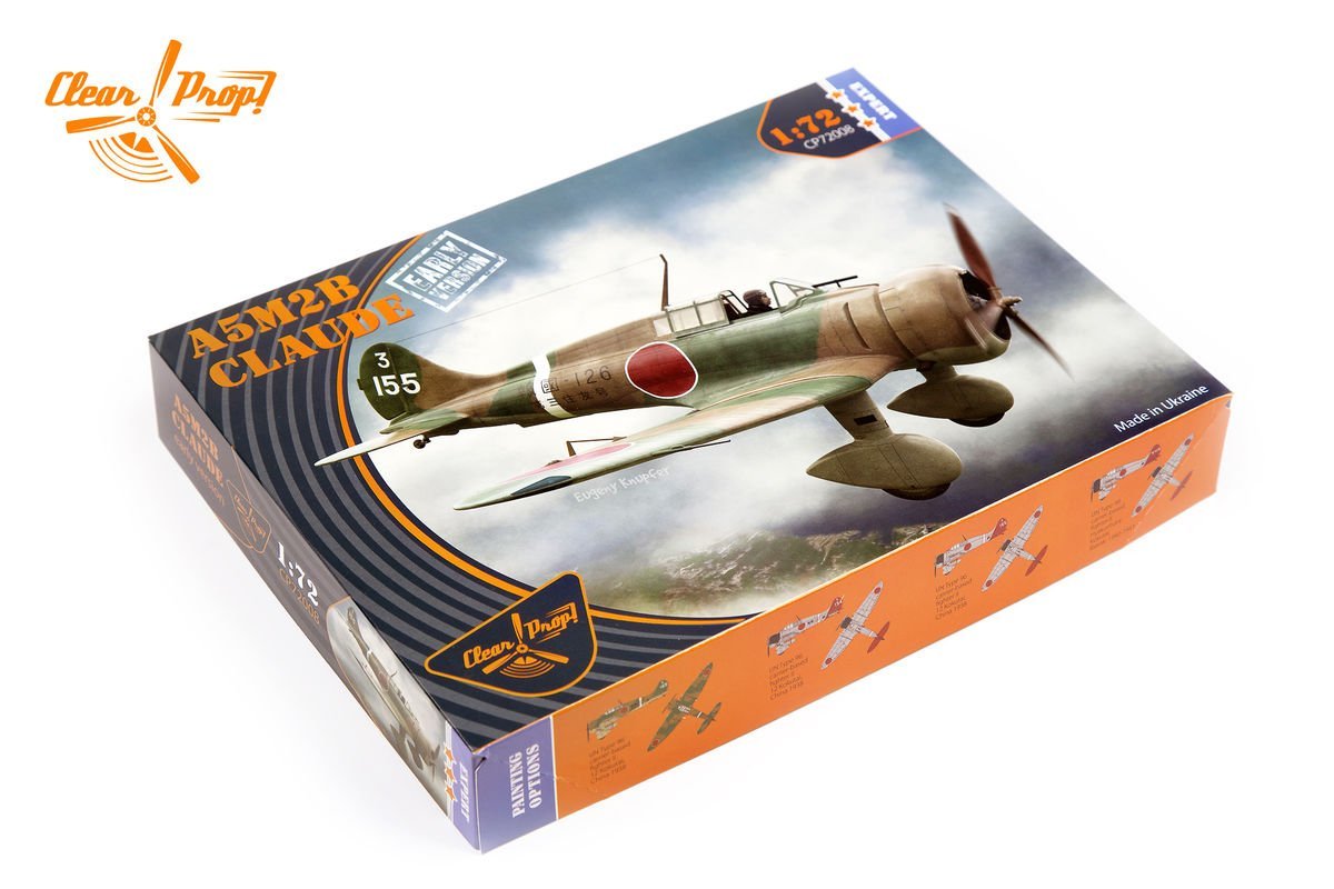 Clear Prop! CP72008 A5M2b Claude early version EXPERT KIT 1/72 – Bild 2