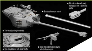 Dragon 3539 M51 Super Sherman Israel Defense Force - Premium Edition 1/35 – zdjęcie 3