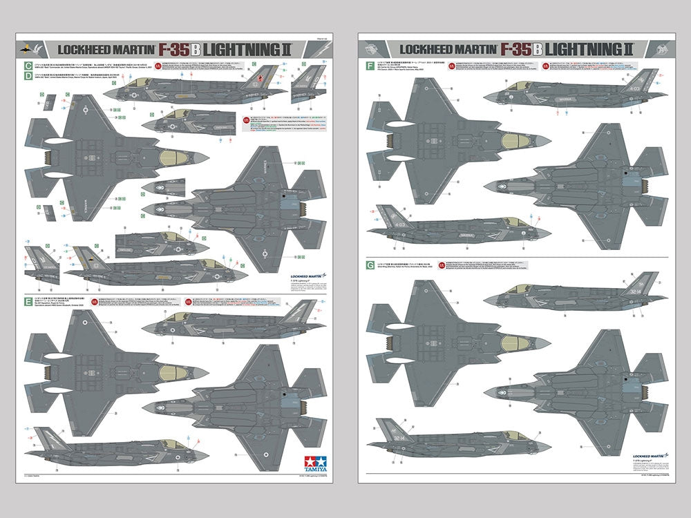 Tamiya 61125 Lockheed Martin F-35B Lightning II 1/48 – image 24