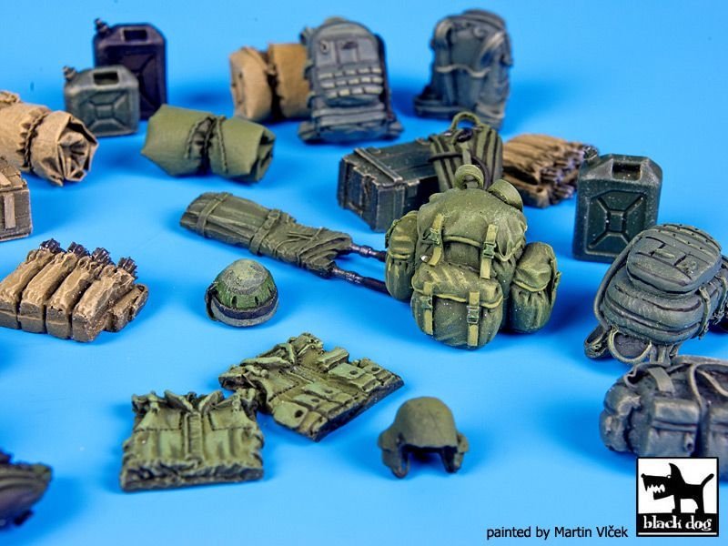 Black Dog T35084 Israeli modern equipment accessories set 1/35 – image 3