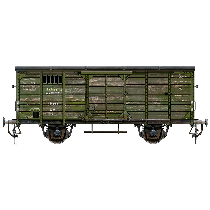 AK Interactive AK35502 GERMAN RAILWAY COVERED G10 WAGON GEDECKTER GÜTERWAGEN G10 1/35 – image 5