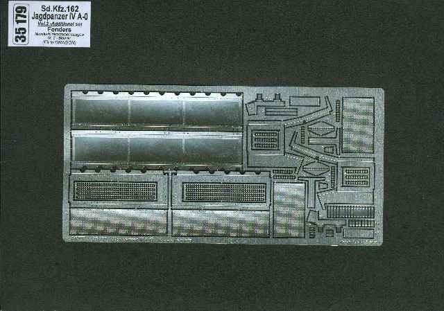 Aber 35179 German tank destroyer Sd.Kfz.162 Jagdpanzer IV A-0 - vol. 2 - additional set - fenders 1/35