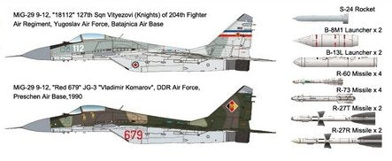 Great Wall Hobby L7212 MiG-29 Fulcrum-A 9-12 Late Type 1/72 – image 5