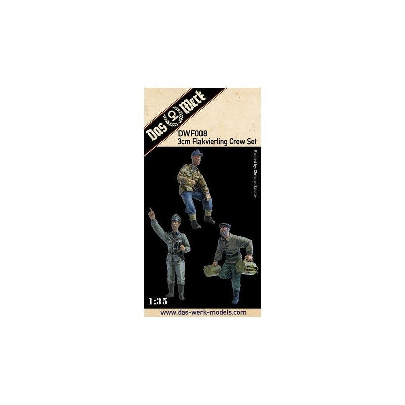 Das Werk DWF008 3cm Flakvierling Crew Set 1/35