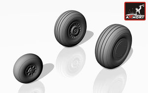 Armory Models AW48306 A-20A Boston wheels, early 1/48 – zdjęcie 4