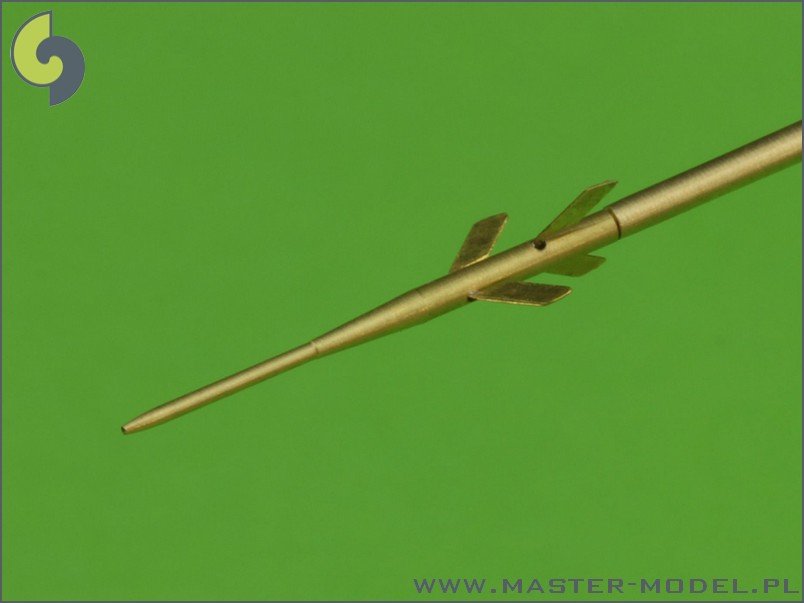 Master AM-48-061 MiG-21SM/M/MF (Fishbed J) - Pitot Tube 1/48 – Bild 2