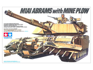 Tamiya 35158 U.S. M1A1 Abrams w/ Mine Plow 1/35 – zdjęcie 2