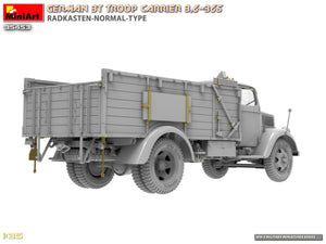 Miniart 35453 German 3t Troop Carrier 3.6-36S Radkasten-Normal-Type 1/35 – zdjęcie 10