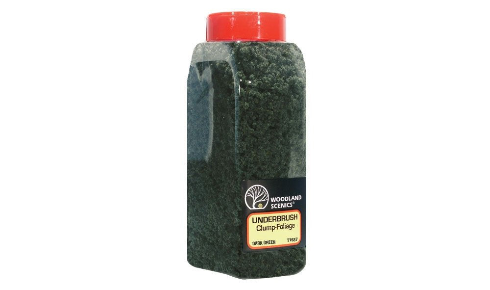 Woodland Scenics WFC1637 Dark Green Underbrush 1L – zdjęcie 3