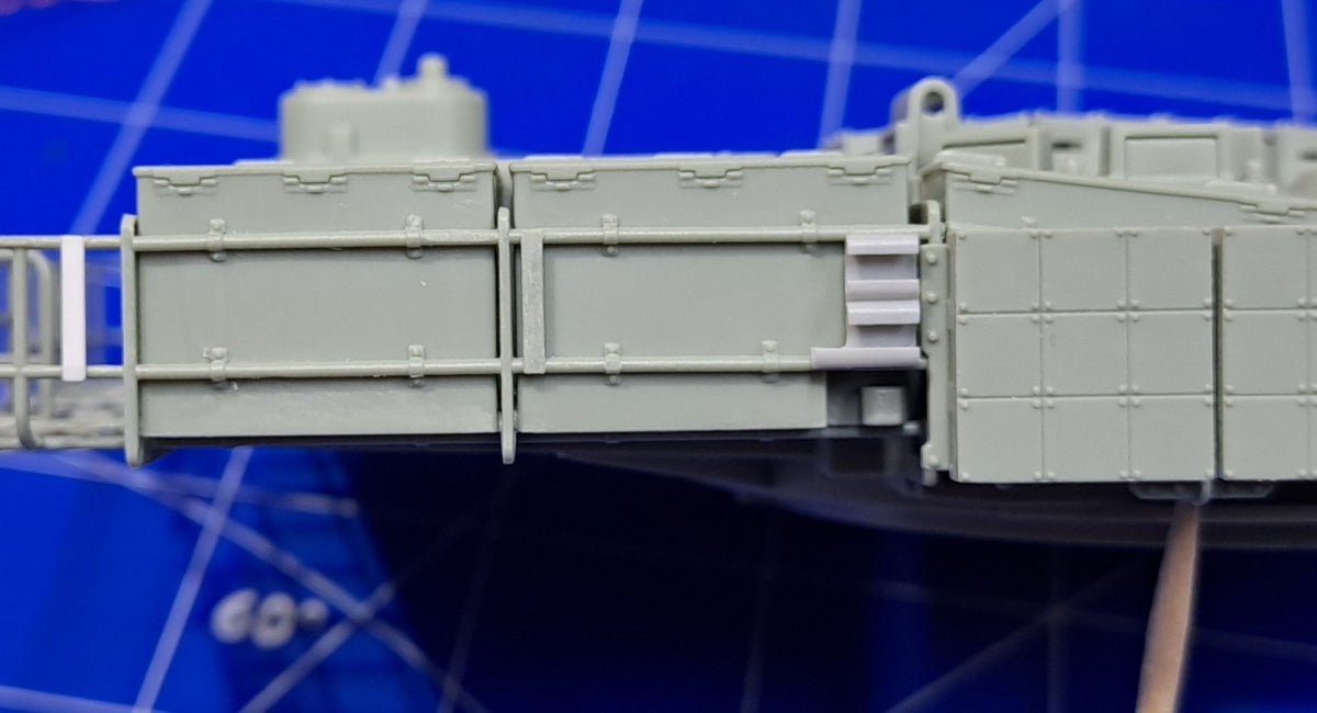 Eureka XXL ER-3575 K2 Black Panther MBT Towing Cables &amp;amp; Holders (Academy) 1/35 – zdjęcie 16