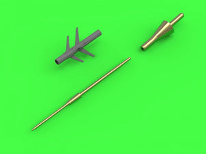 Master AM-48-129 MiG-25 (Foxbat) (all versions except PD/PDS) - Pitot Tube 1/48 – zdjęcie 3