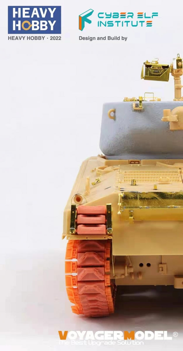 Heavy Hobby PT35048 WWII US Army Sherman VVSS Suspension Tracks T-48 1/35 – zdjęcie 4