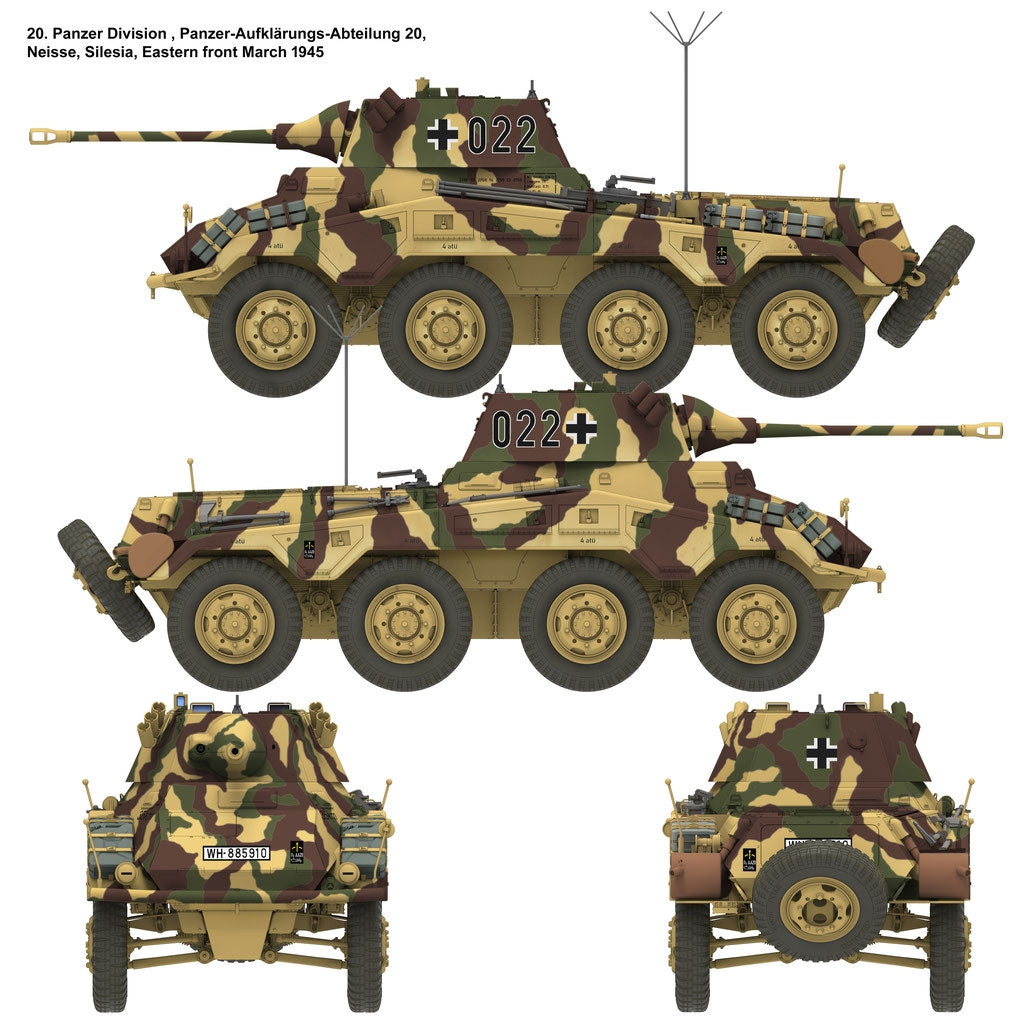 Das Werk DW16006 Sd.Kfz. 234/2 Puma 1/16 – zdjęcie 3
