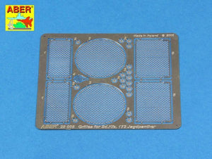Aber 25005 Grilles for german tank destroyer Sd.Kfz.173 Jagdpanther 1/25