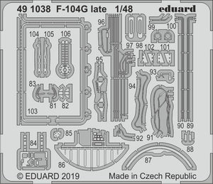Eduard 491038 F-104G late 1/48 KINETIC MODEL – zdjęcie 2