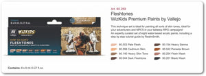 Vallejo 80259 Wizkids Fleshtones Set 8x8ml – zdjęcie 2
