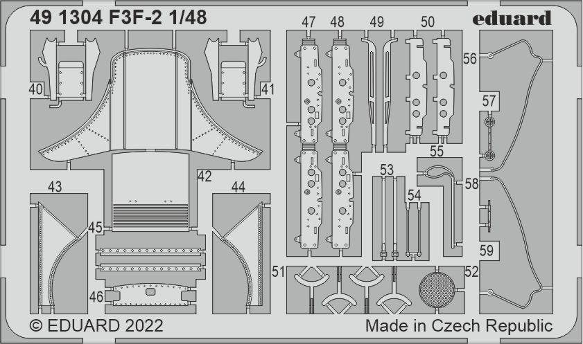 Eduard BIG49352 F3F-2 ACADEMY 1/48 – zdjęcie 3