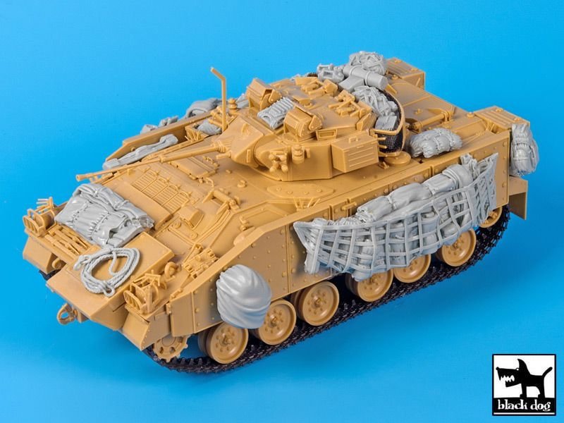 Black Dog T35112 British Warrior MCV accessories set 1/35 – zdjęcie 3