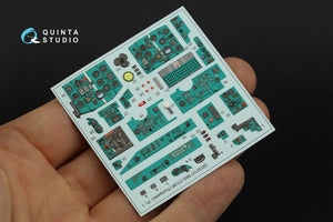 Quinta Studio QD32121 MiG-21UM 3D-Printed &amp;amp; colored Interior on decal paper (Trumpeter) 1/32 – image 8