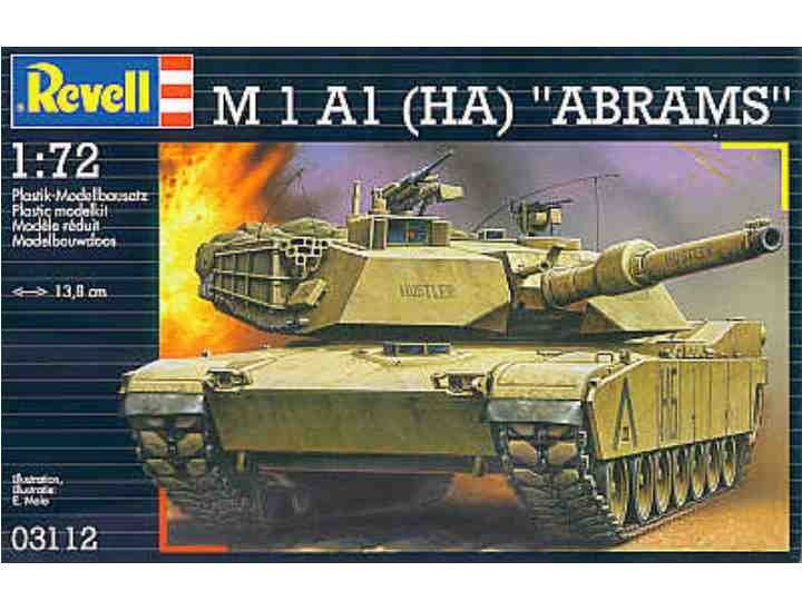 Revell 03112 M1A1 (HA) Abrams 1/72